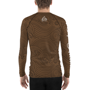 Men's Harō Brown Belt Rash Guard