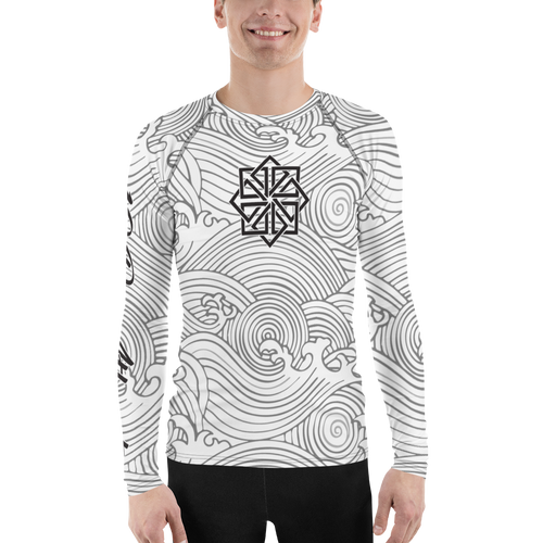 Men's Harō White Belt  Rash Guard
