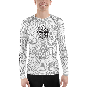 Men's Harō White Belt  Rash Guard
