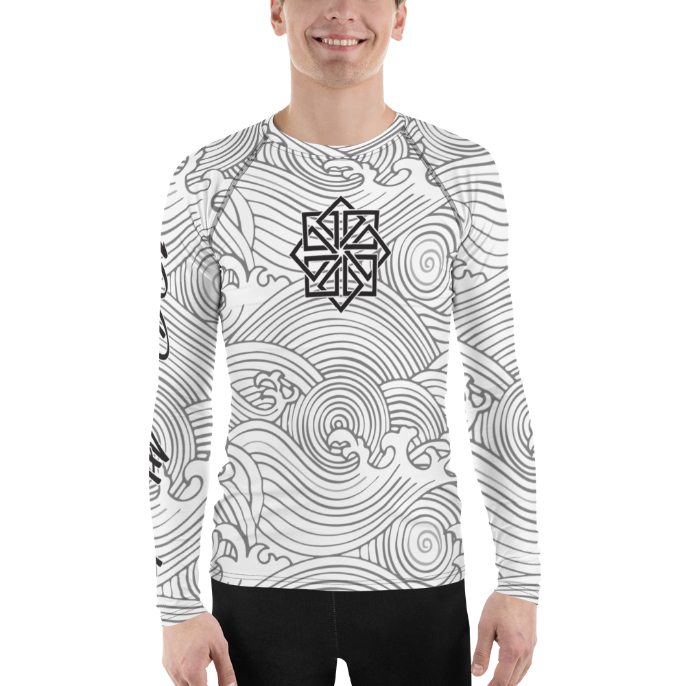 Men's Harō White Belt  Rash Guard