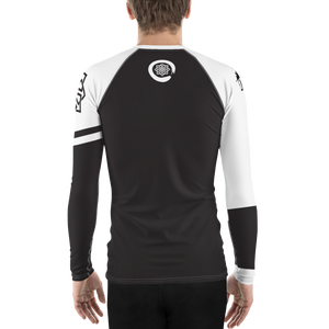 Men's White Belt 10P Atlanta Rash Guard!