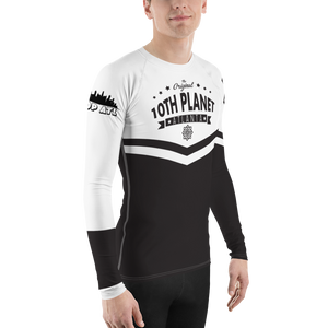 Men's White Belt 10P Atlanta Rash Guard!
