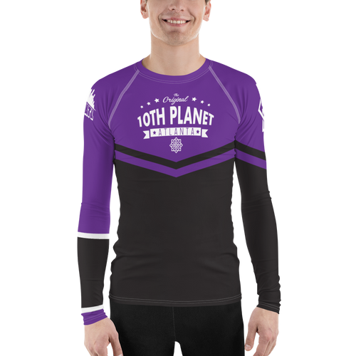 Men's Purple Ranked Rash Guard!
