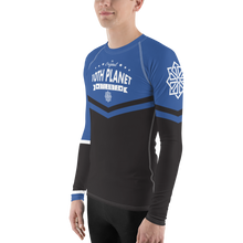 Men's blue Ranked Rash Guard