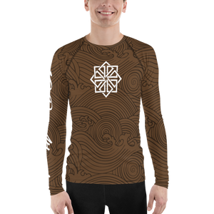 Men's Harō Brown Belt Rash Guard