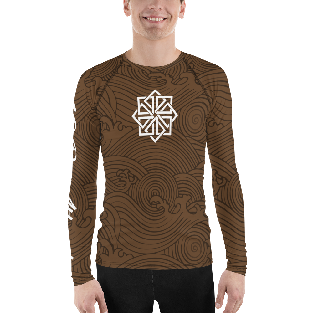 Men's Harō Brown Belt Rash Guard