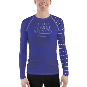 Men's Blue Ranked Kowareta Rash Guard