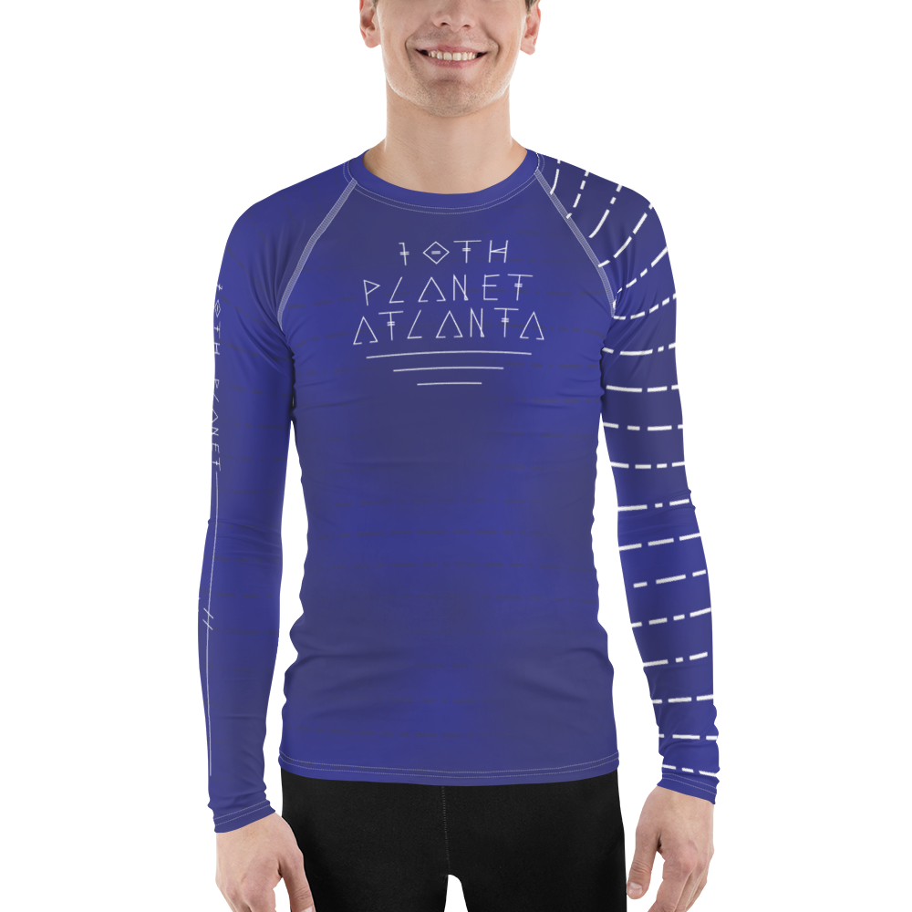 Men's Blue Ranked Kowareta Rash Guard