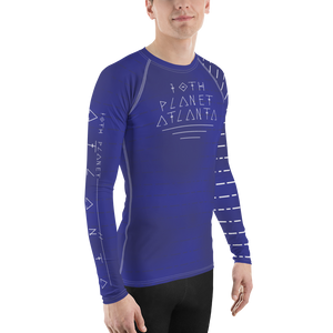 Men's Blue Ranked Kowareta Rash Guard