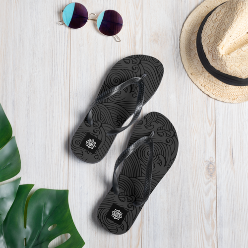 kuzushi club Flip-Flops (black)