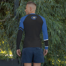 Men's blue Ranked Rash Guard