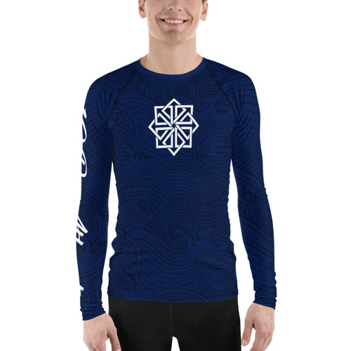 Kuzushi Club Harō blue belt Men's Rash Guard